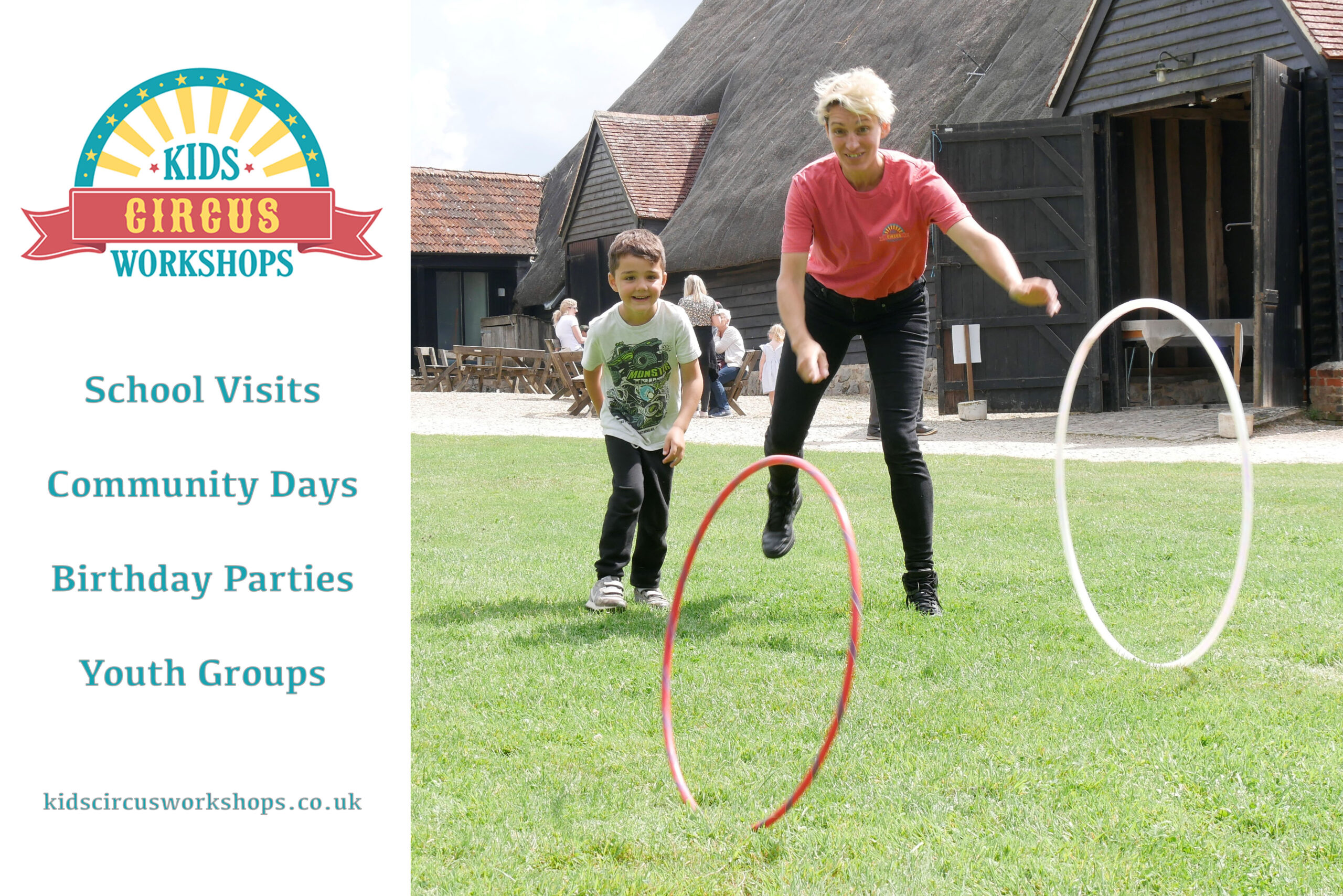 kids circus workshops promo video